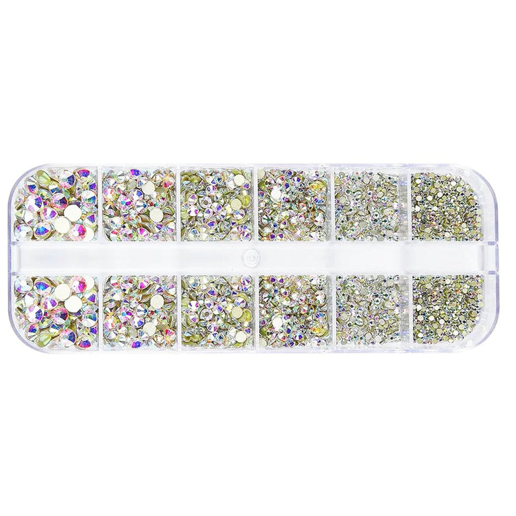 Crystal Diamond Gems Nail Rhinestones Mixed 22210