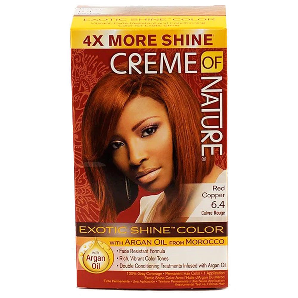 Creme Of Nature 4X Exotic Shine Color 6.4 Red Copper 23272