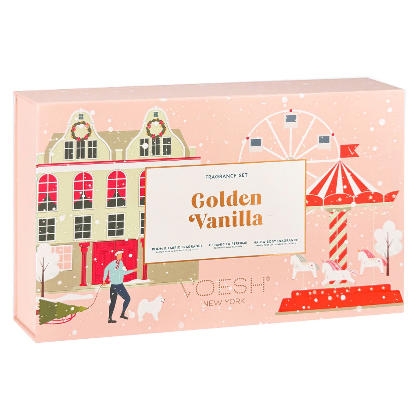 Voesh Fragrance Set Golden Vanilla VFC001GLD