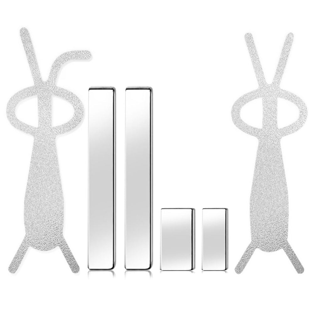 Cute Rabbit Shaped Cat Eye Magnet Set 24050
