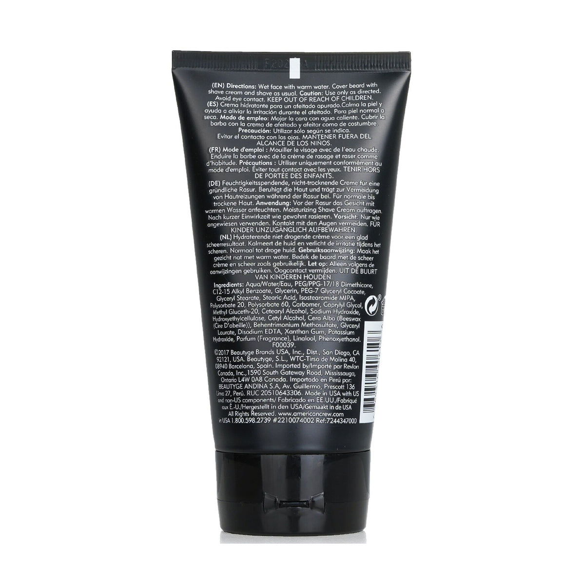 Crème de rasage hydratante American Crew 150 ml 40610