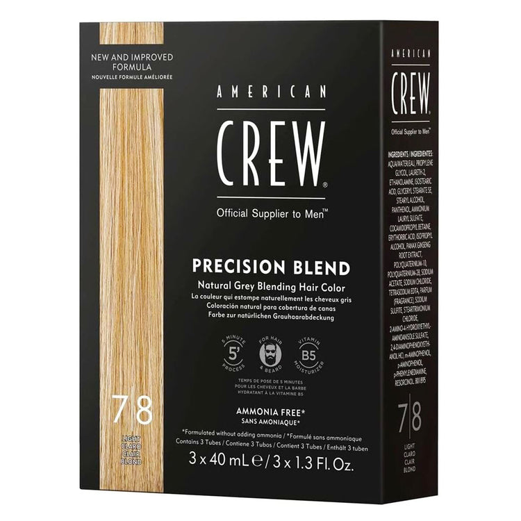 American Crew Precision Blend 7/8 Light 40 ml 3PK 24836