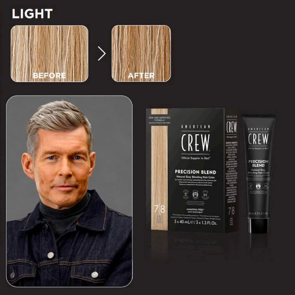 American Crew Precision Blend 7/8 Light 40 ml 3PK 24836