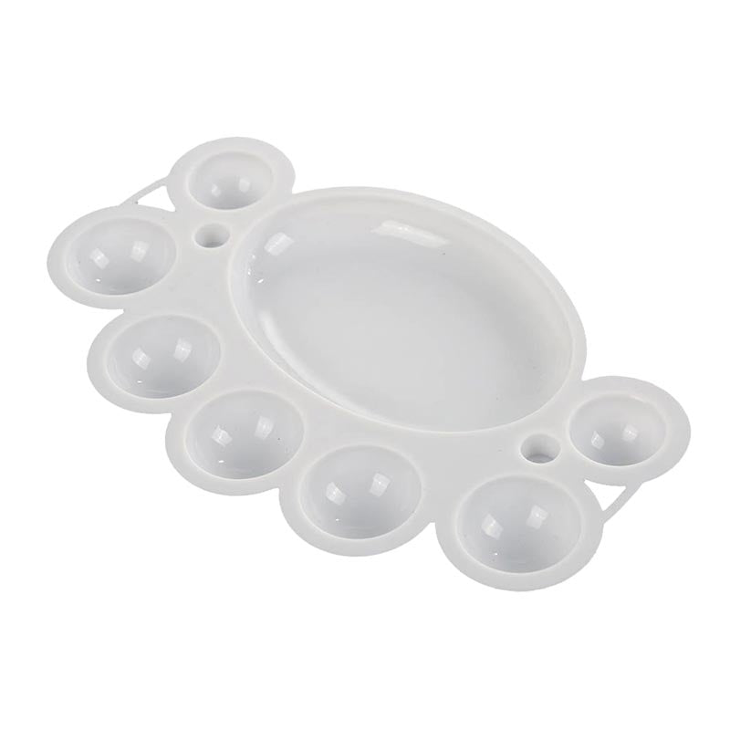 Nail Art Palette Paint Dish - Clear - NA258-CL