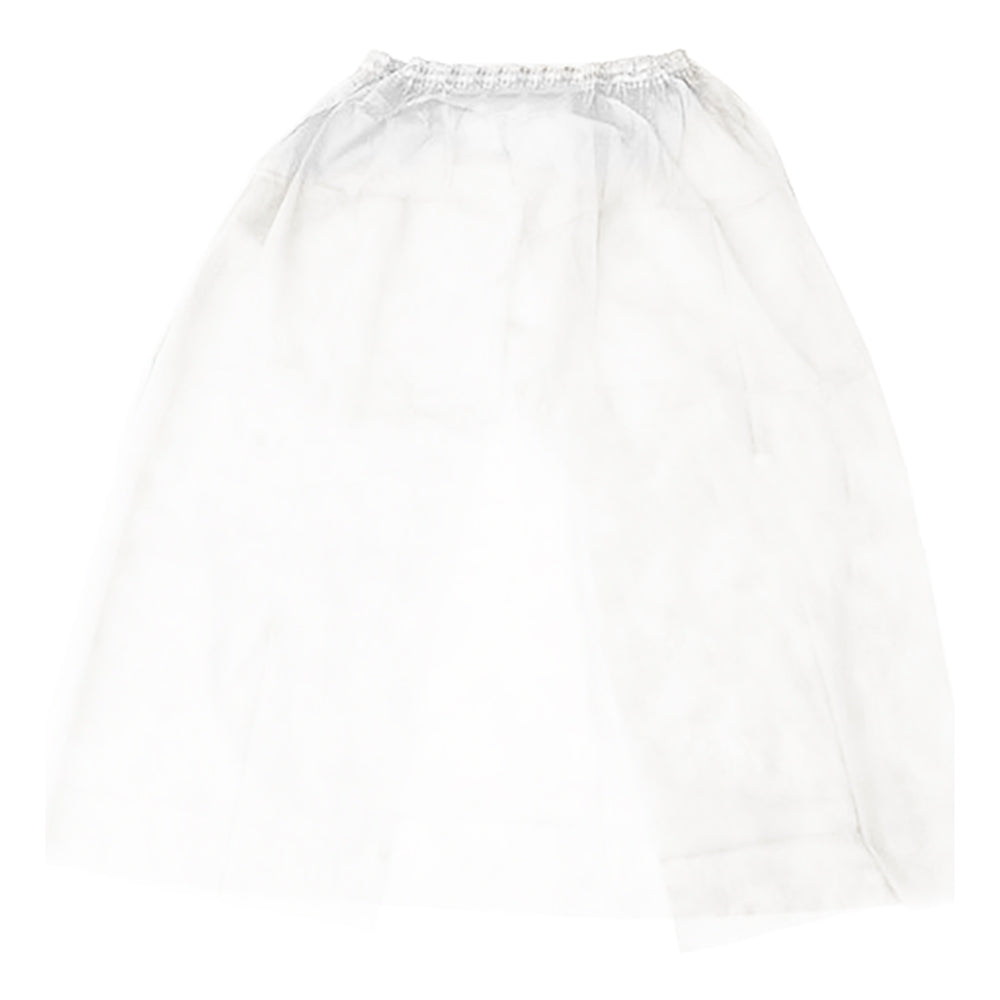 Silk -B Disposable Gown One Size Fits All 10PK White 26207
