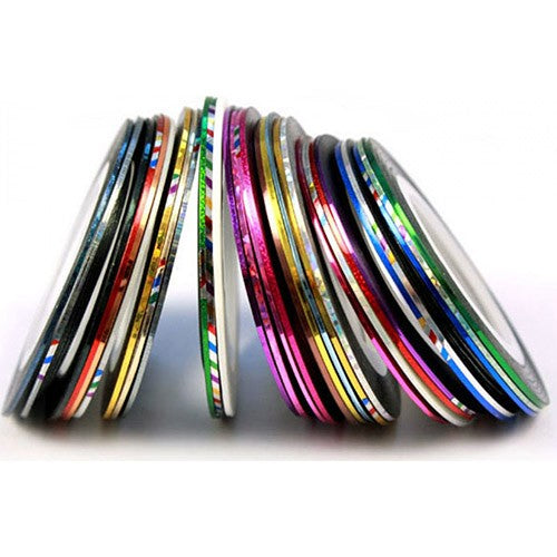 Nail Art Striping Tape - 0.5mm - Black #NA265-BK