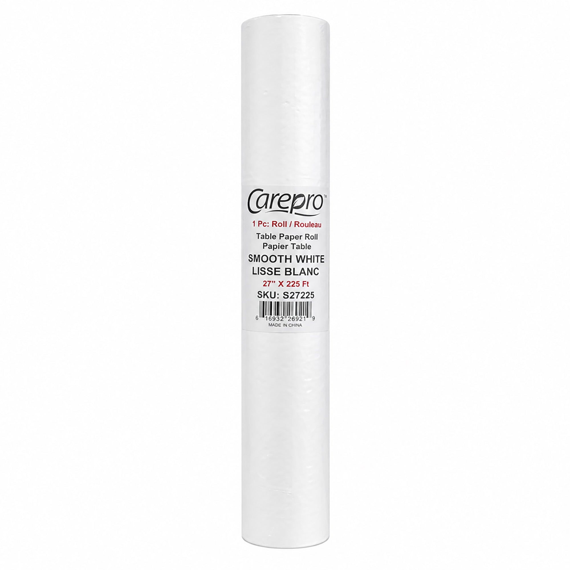 Carepro Examination Paper 27" x 225' Smooth S27225