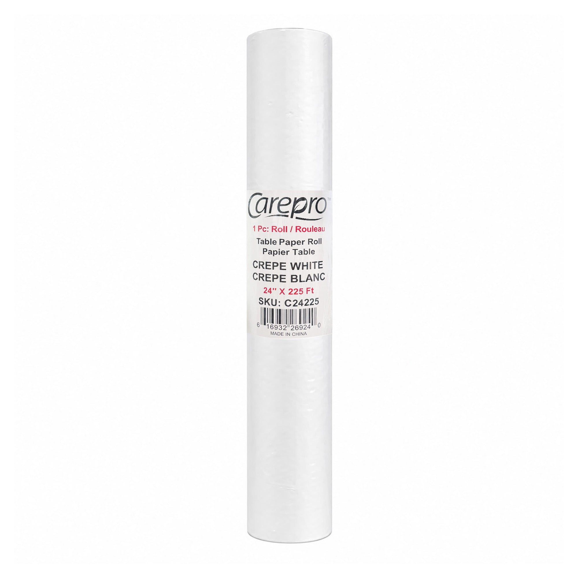 Carepro Examination Paper 24" x 225'  Crepe C24225