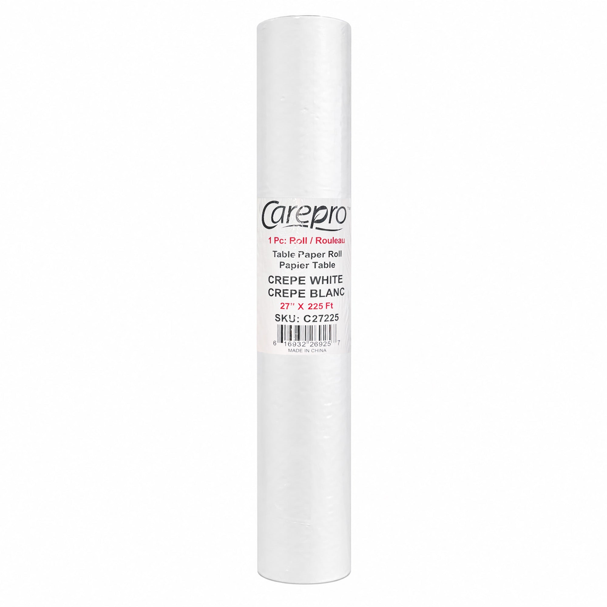 Carepro Examination Paper 27" x 225'  Crepe C27225