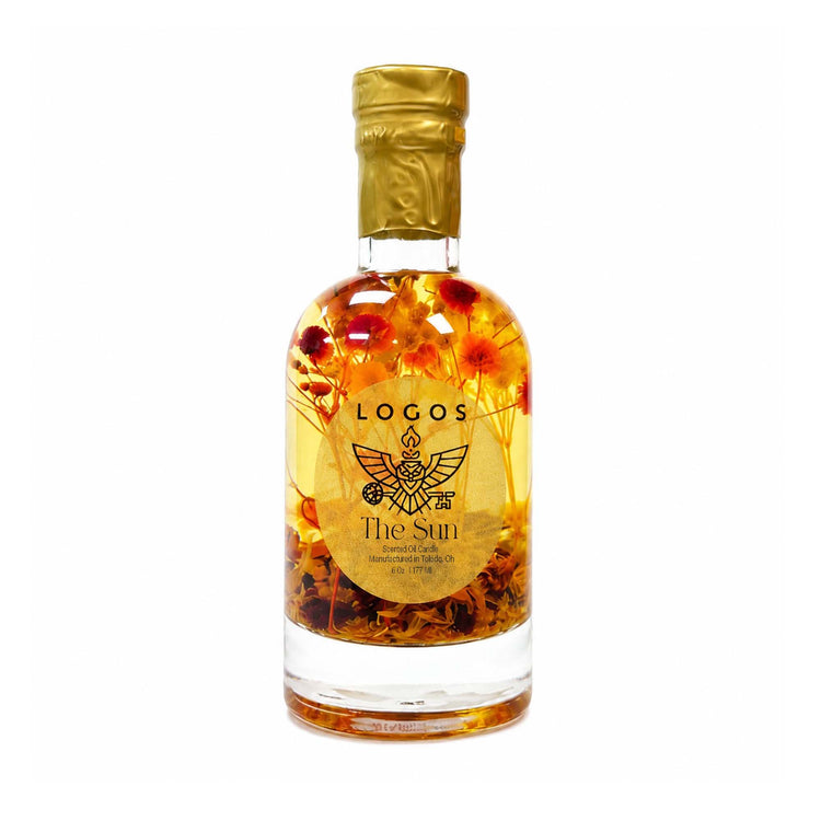 Logos Oil Candle 6 oz  - The Sun 28135