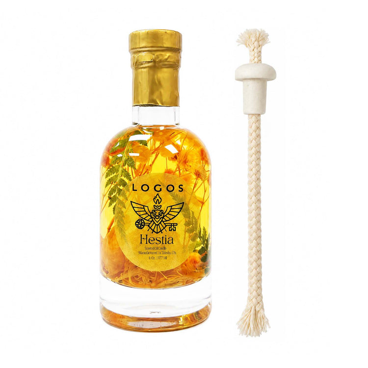 Logos Oil Candle 6 oz - Hestia 28141