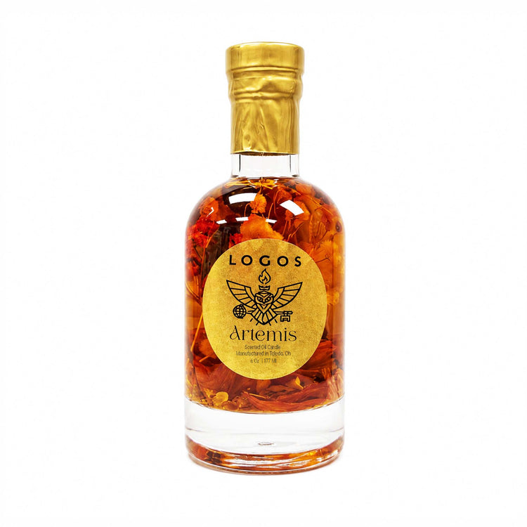 Logos Oil Candle 6 oz - Artemis 28142