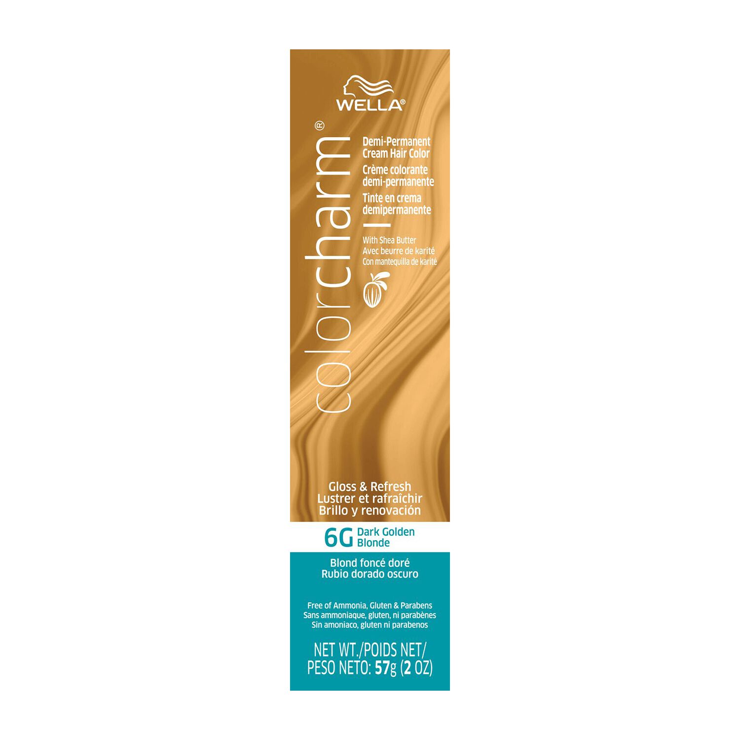 Wella C.C. Cream Hair Color 6G Dark Golden Blonde 2 oz 31160