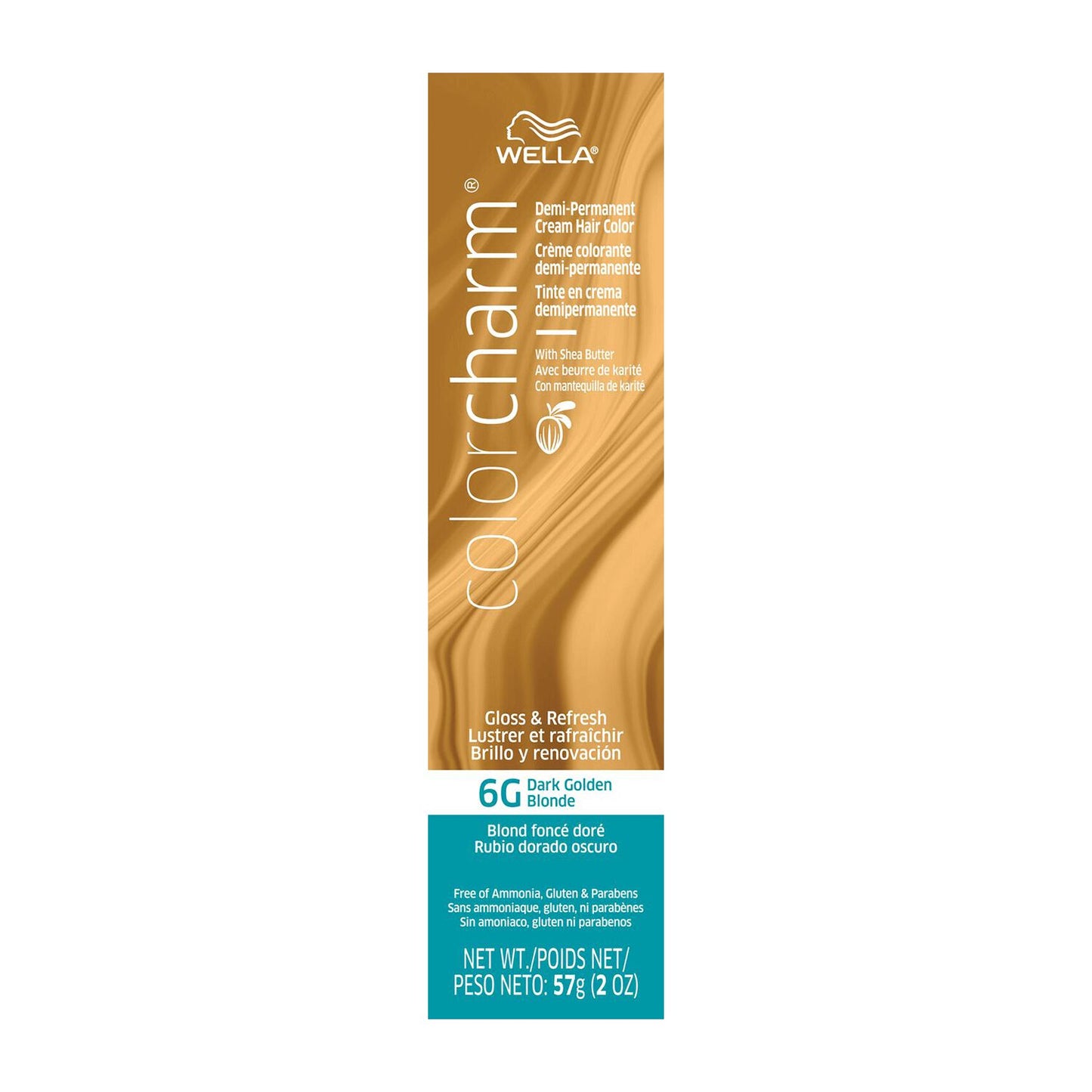 Wella C.C. Cream Hair Color 6G Dark Golden Blonde 2 oz 31160