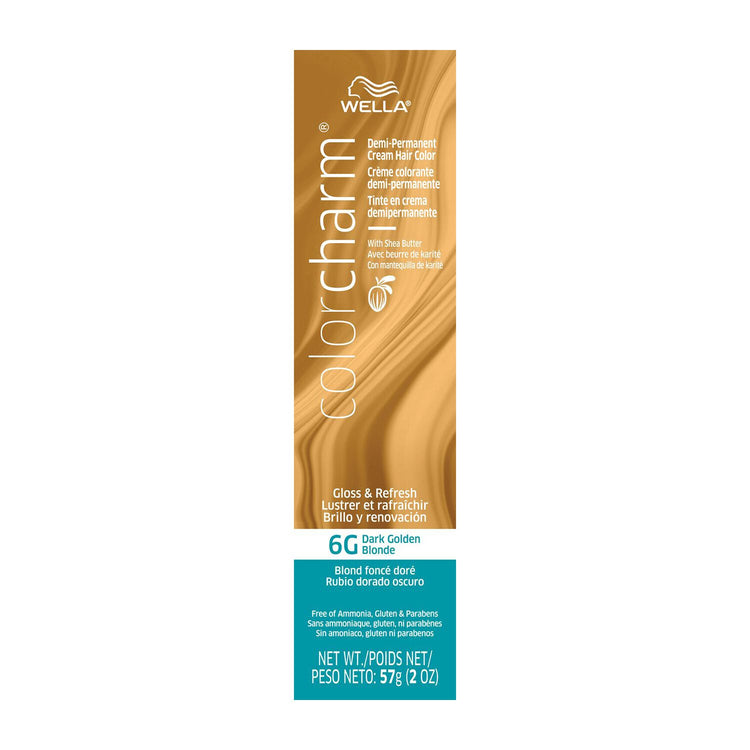 Wella C.C. Cream Hair Color 6G Dark Golden Blonde 2 oz 31160