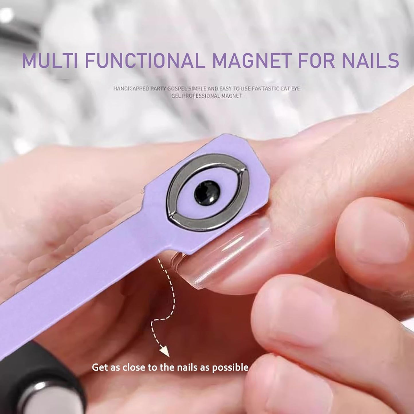 3 in 1 Cat Eye Magnet Pink 31218
