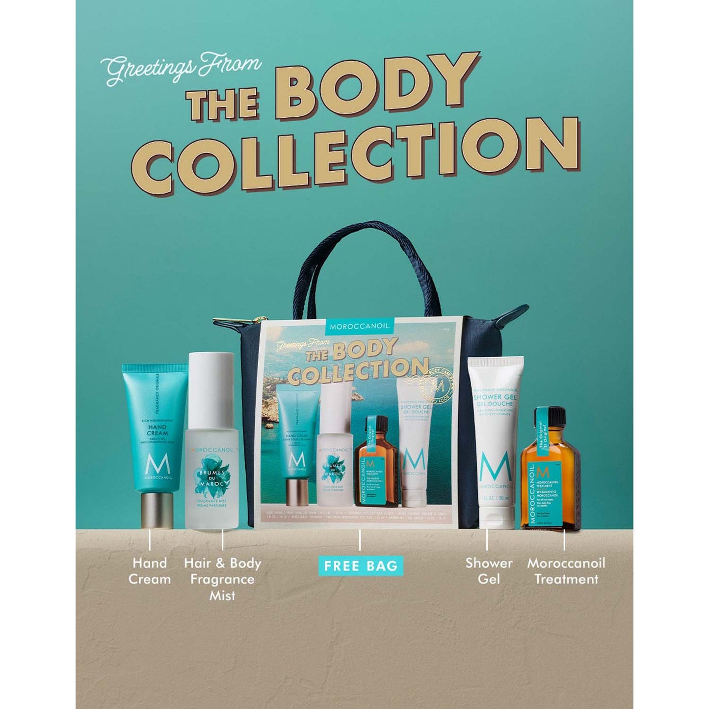 Bộ Sản Phẩm Du Lịch Moroccanoil Body 4 món XD100 31557