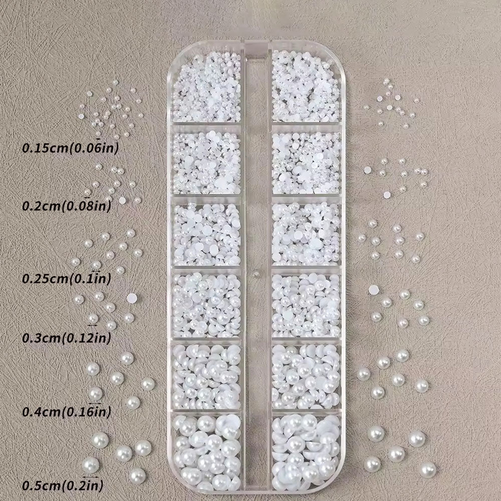 Mini Caviar Pearl Beads Nail Art Decorations 31705