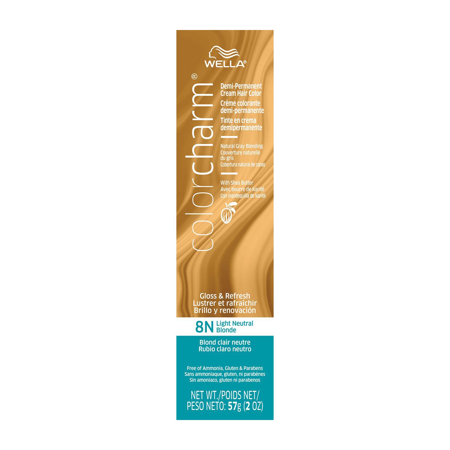 Wella Color Charm 8N Light Neutral Blonde 2 oz 31722
