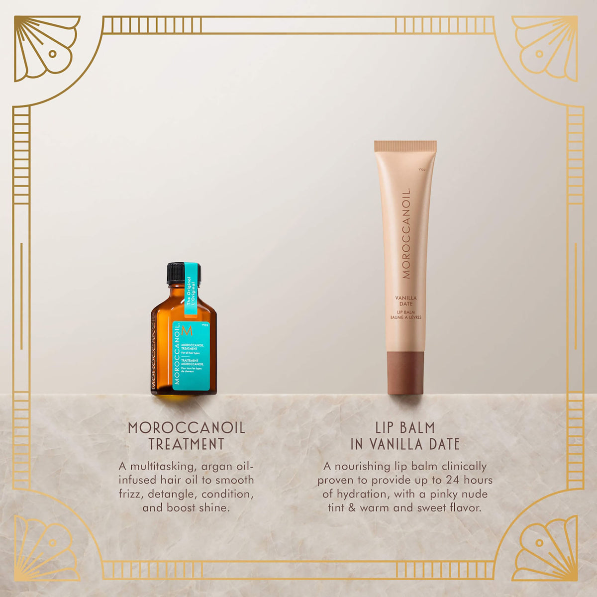 Moroccanoil Morroccan Vanilla Date Shine Suite 2pk XD175