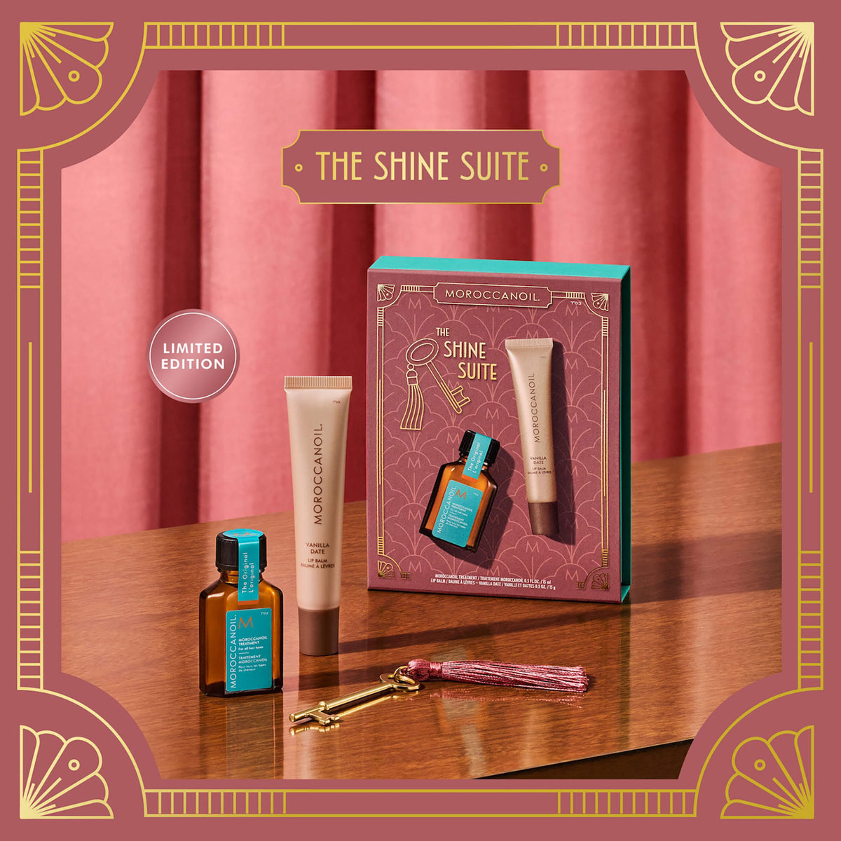Moroccanoil Morroccan Vanilla Date Shine Suite 2pk XD175