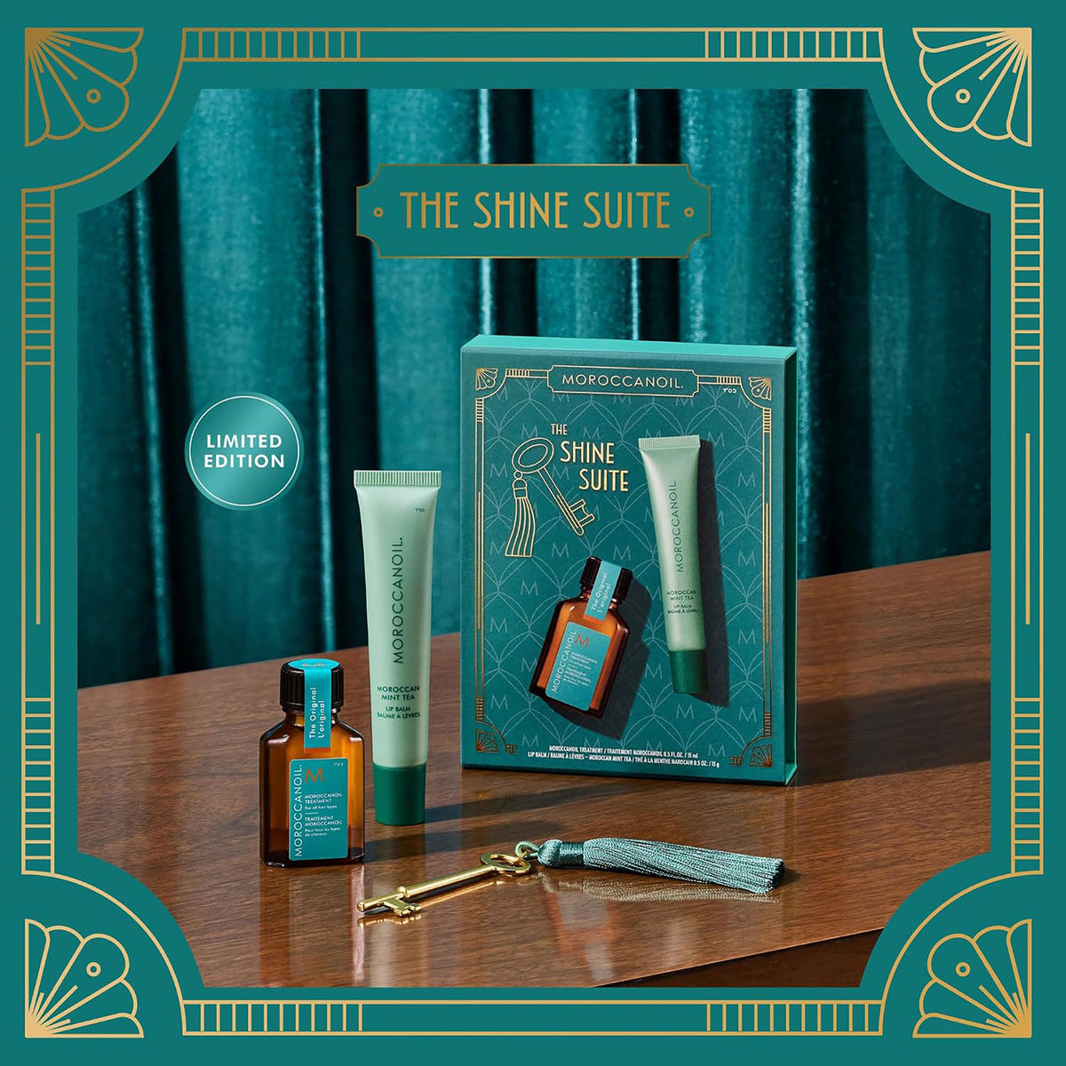 Moroccanoil Morroccan Mint Tea Shine Suite 2pk XD170
