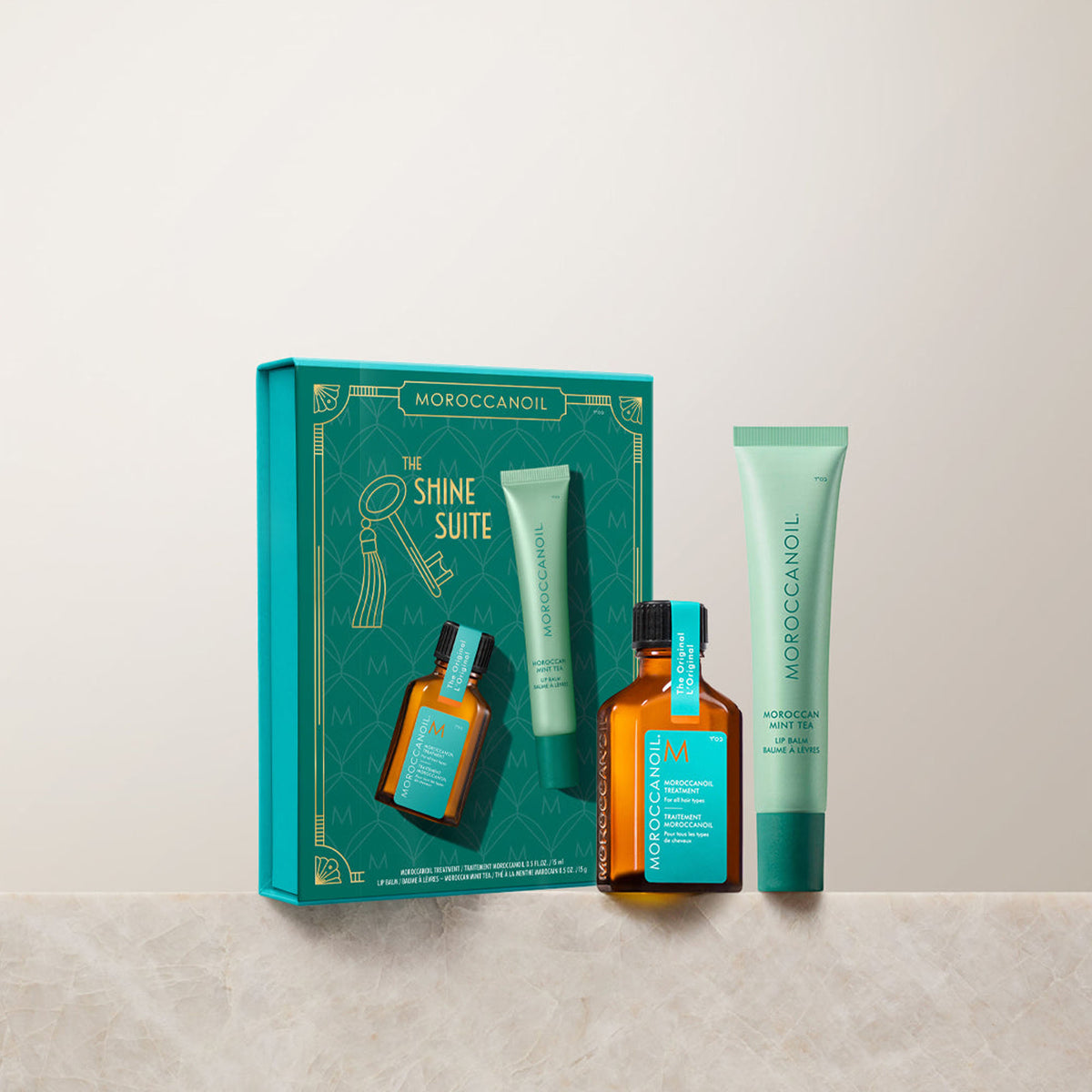 Moroccanoil Morroccan Mint Tea Shine Suite 2pk XD170