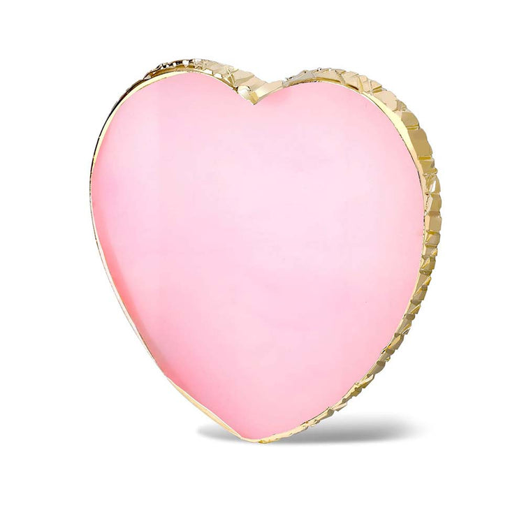 Nails Art Mixing Palette Heart Shape Pink 34620