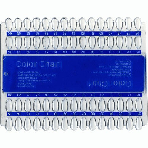Berkeley Polish Color Display Rect. 60 Tips - Clear PD105CL