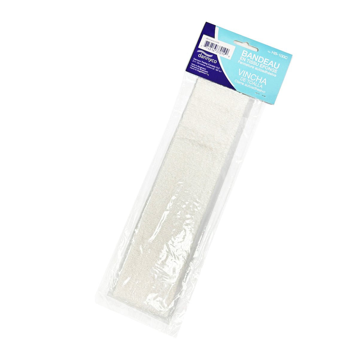 Silkline Terry Cloth Headband White - SLHB100C / 02816
