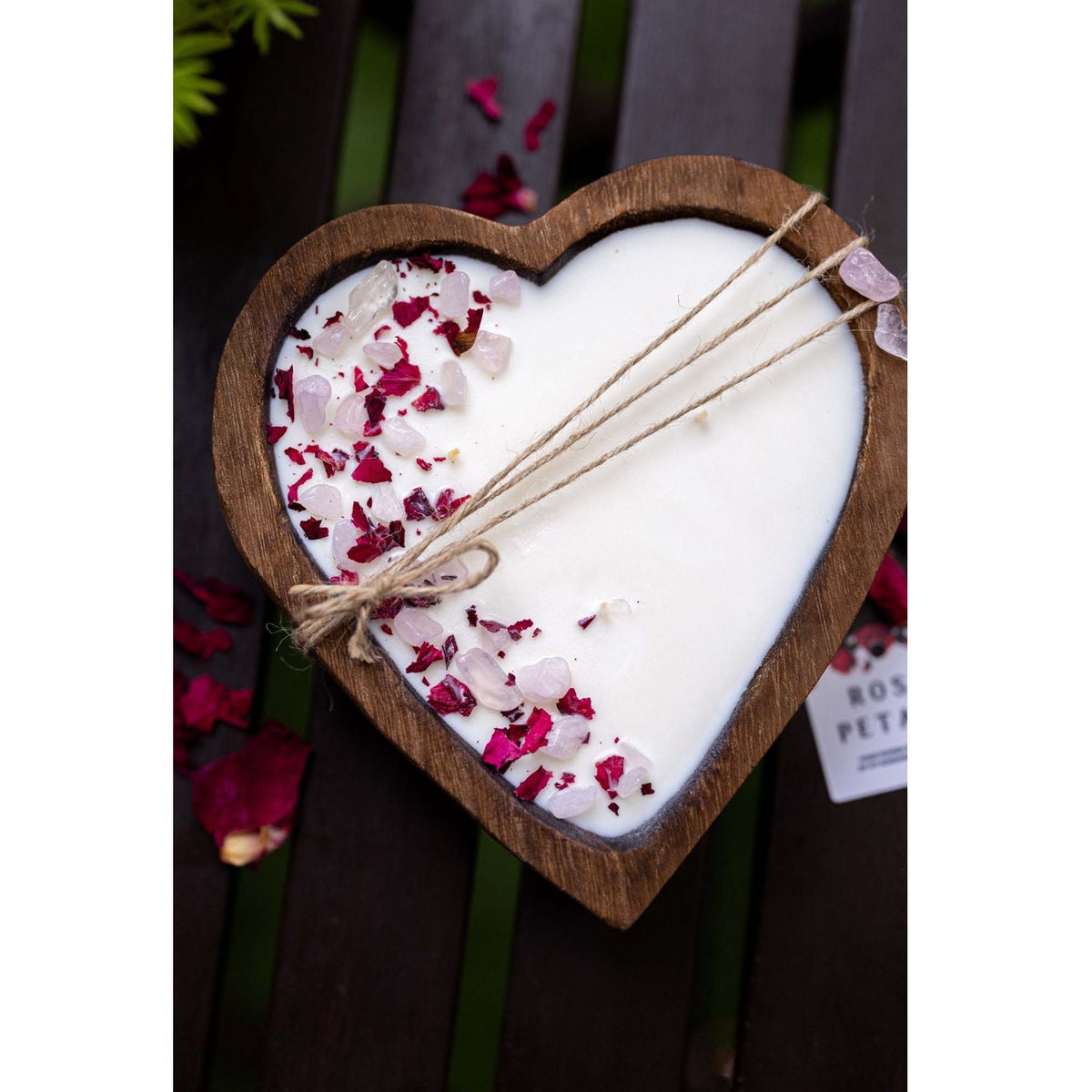 Heart Wood Dough Bowl Candle - Cranberry & Orange 37503