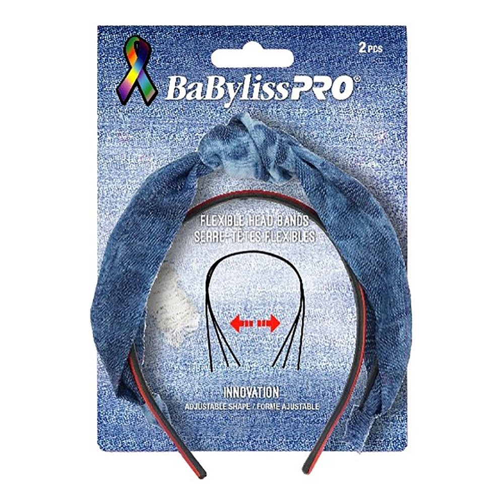 BaBylissPRO Flexible Head Bands 2Pcs BESHAHBNOC/39950