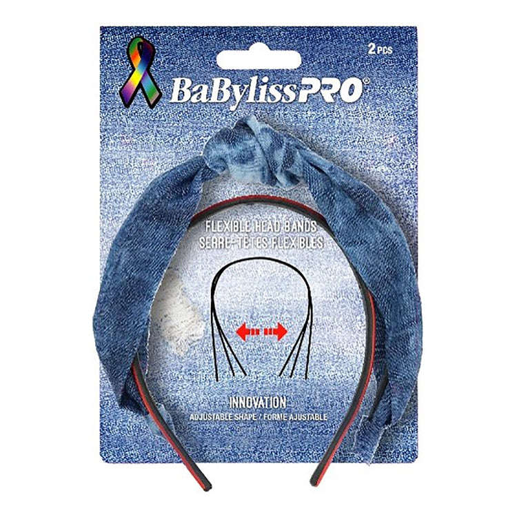 BaBylissPRO Flexible Head Bands 2Pcs BESHAHBNOC/39950