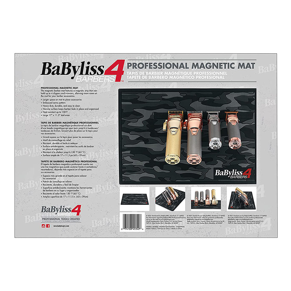 BaByliss4 Barbers Prefessional Magnetic Mat BMAGMATB/45342