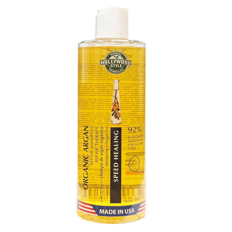 Hollywood Style Organic Argan Shampoo Scalp Detoxify 16oz