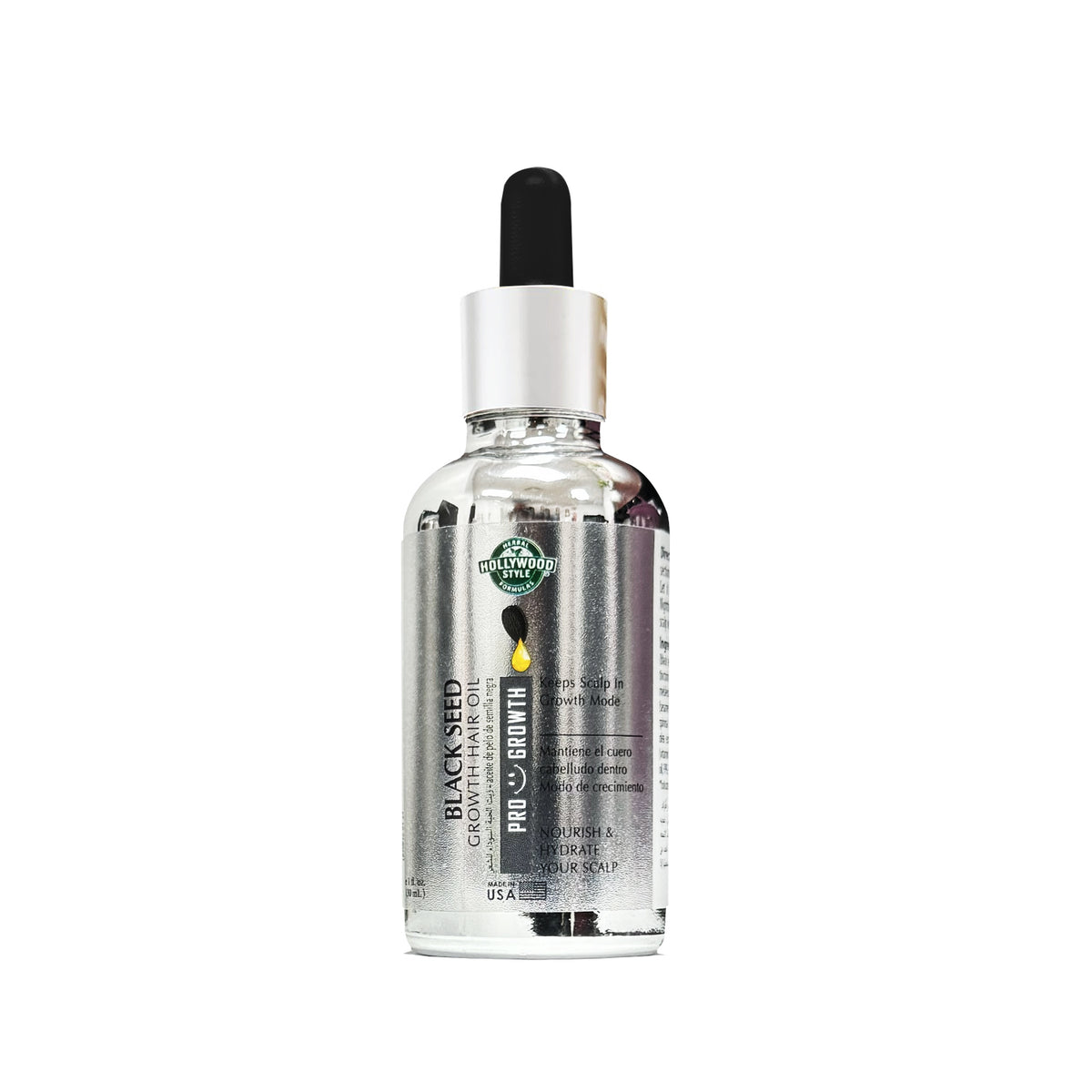 Hollywood Style Black Seed Growth Hair Oil 1 oz 50836