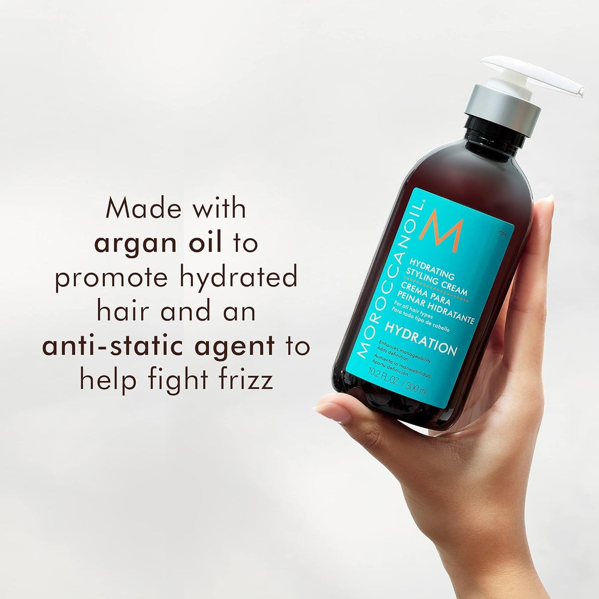 Kem Tạo Kiểu Dưỡng Ẩm Moroccanoil 10oz RMO-MOR-LHSC10