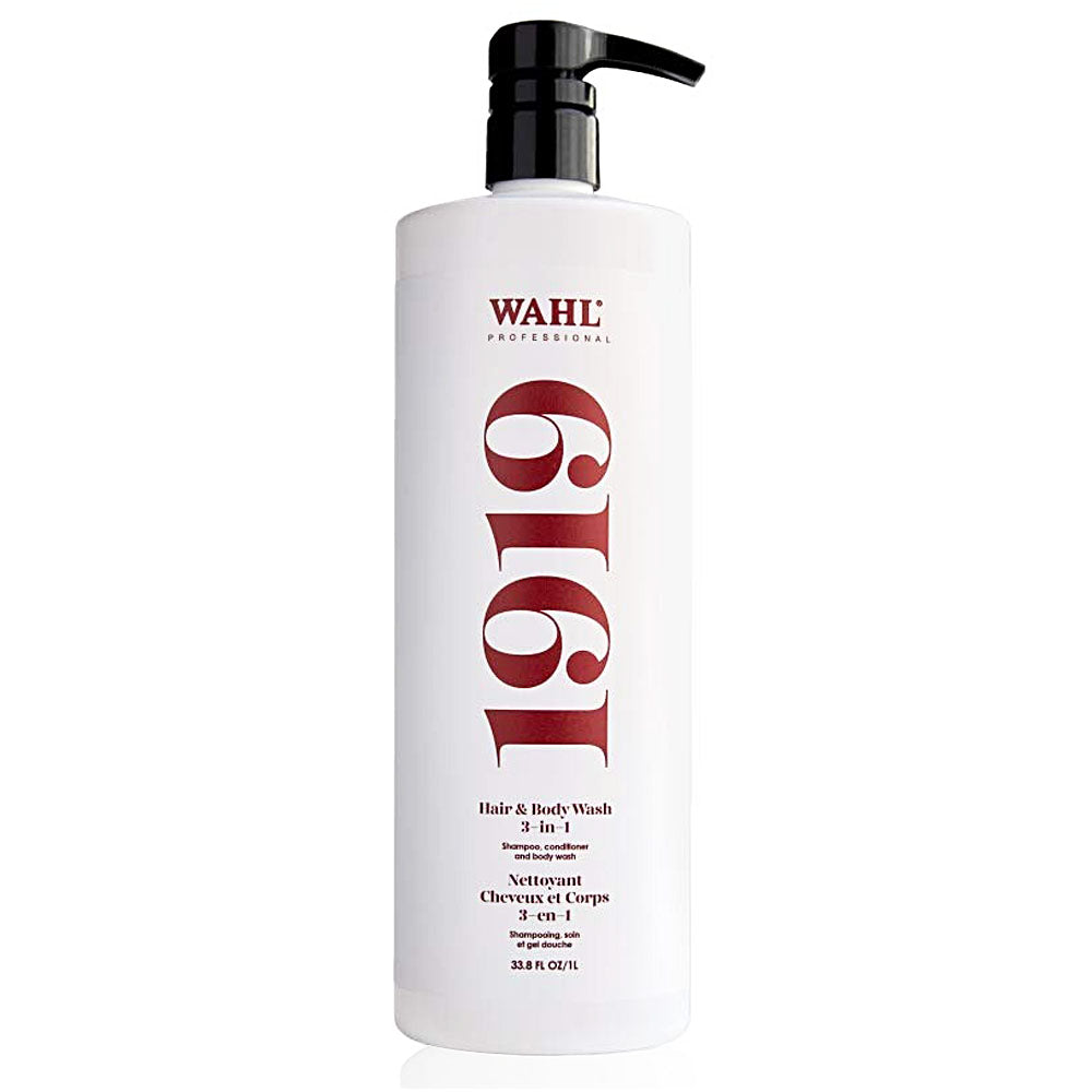Wahl 1919 Hair & Body Wash 3-IN-1 33.8 fl oz/1L 54247