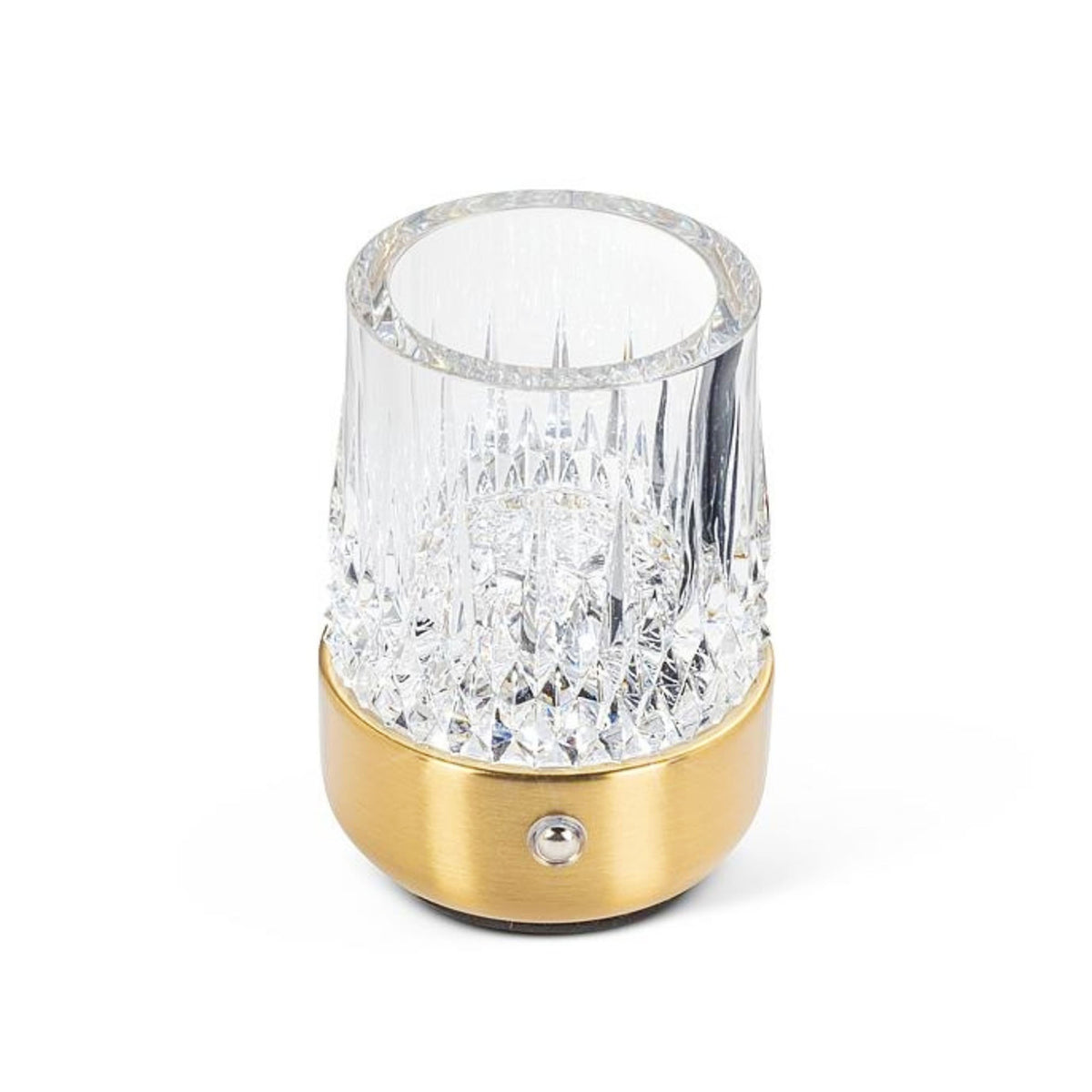 Trilite Cordless LED Table Lamp Crystal Gold 57110
