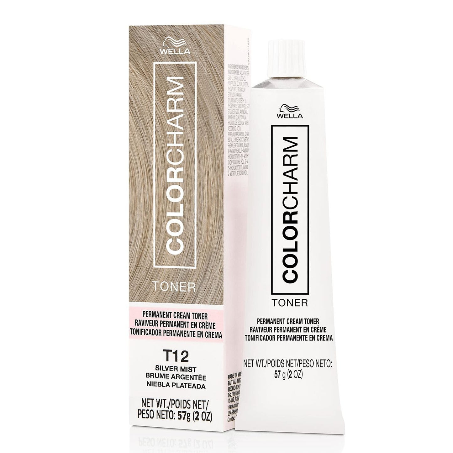 Wella Color Charm Toner Silver Mist T12 2 oz 57280
