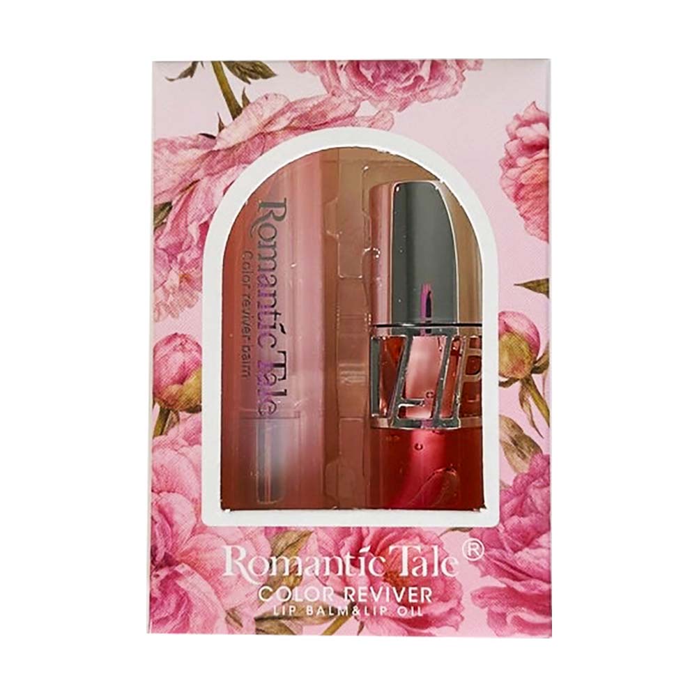 Romantic Tale Color Reviver Lip Balm & Lip Oil Set RT-8256