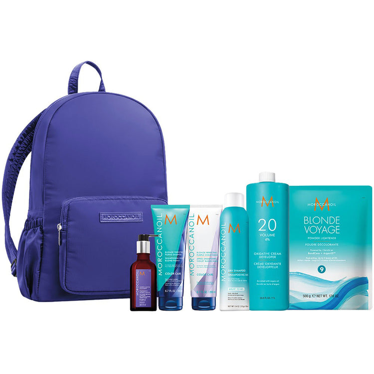 Moroccanoil A Blonde Moment Stylist Backpack 6pk XD200