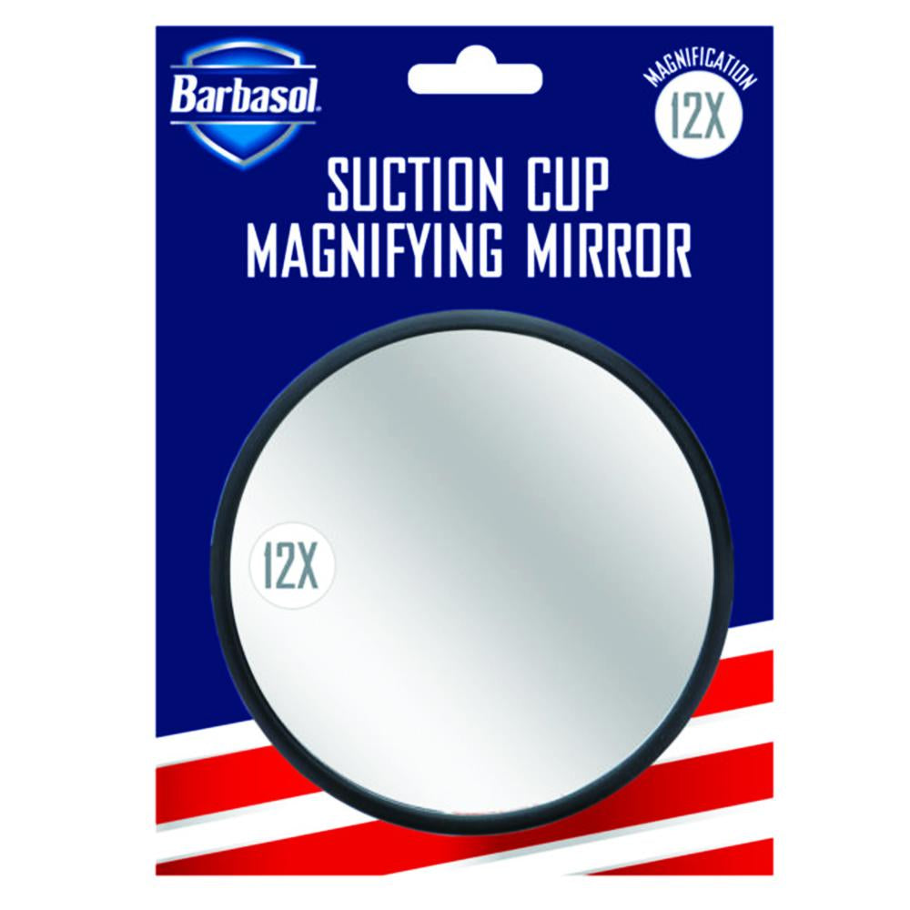 Gương Trang Điểm Phóng Đại 12X Cốc Hút Barbasol 5" CBG1-9500-BLK