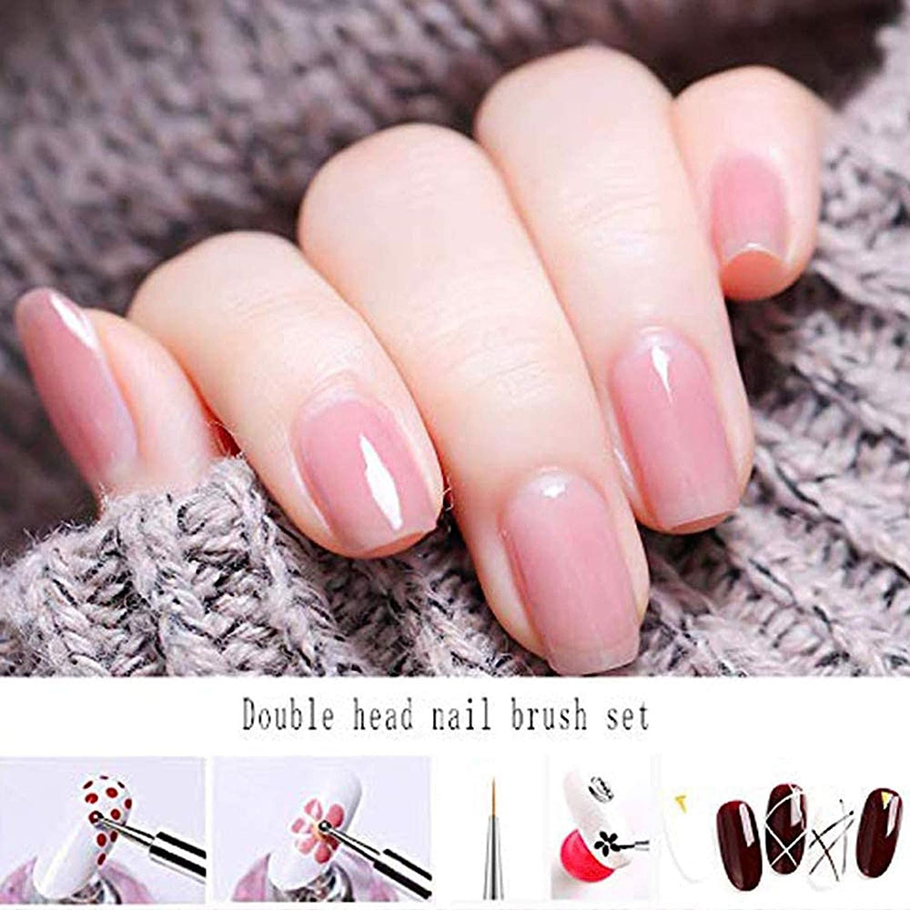 Silver Star 5 Stylo Nail Art à pois 90159