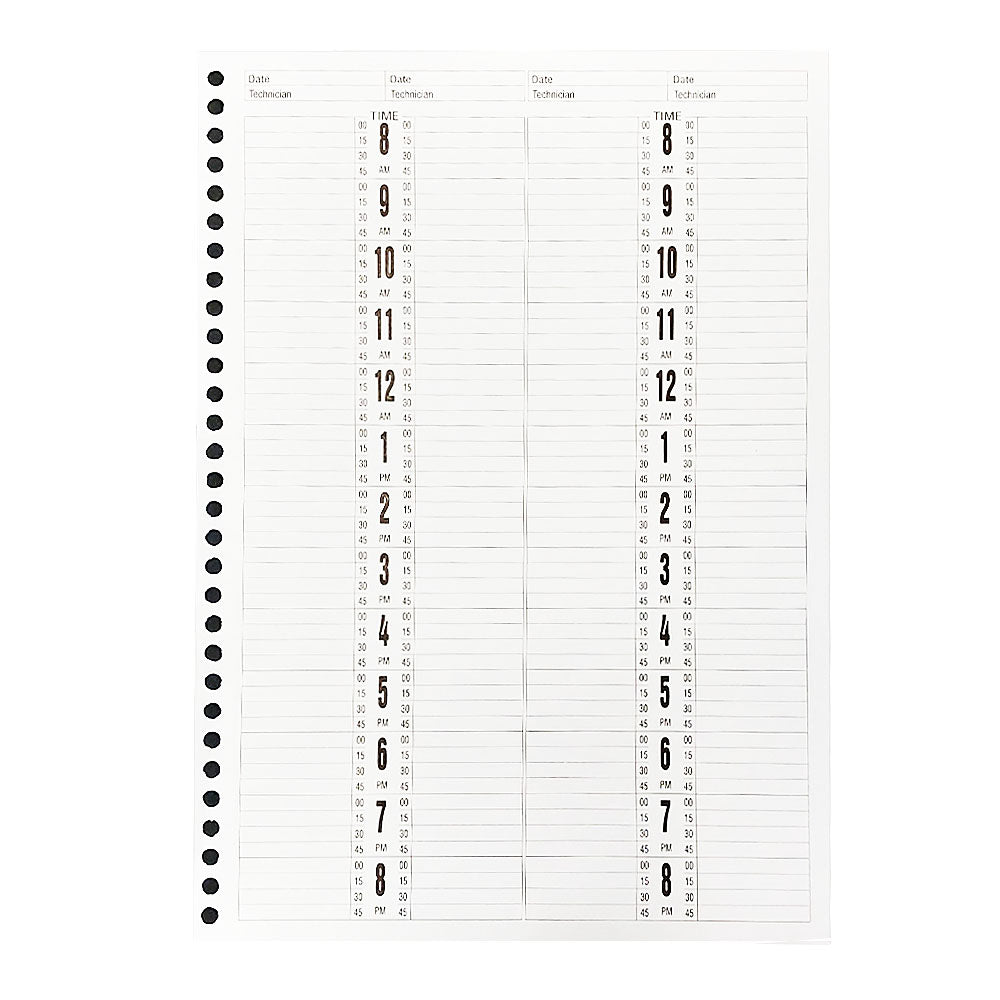 Daniel Stone 4-Column Appointment Book Refill 200Pgs AB224R