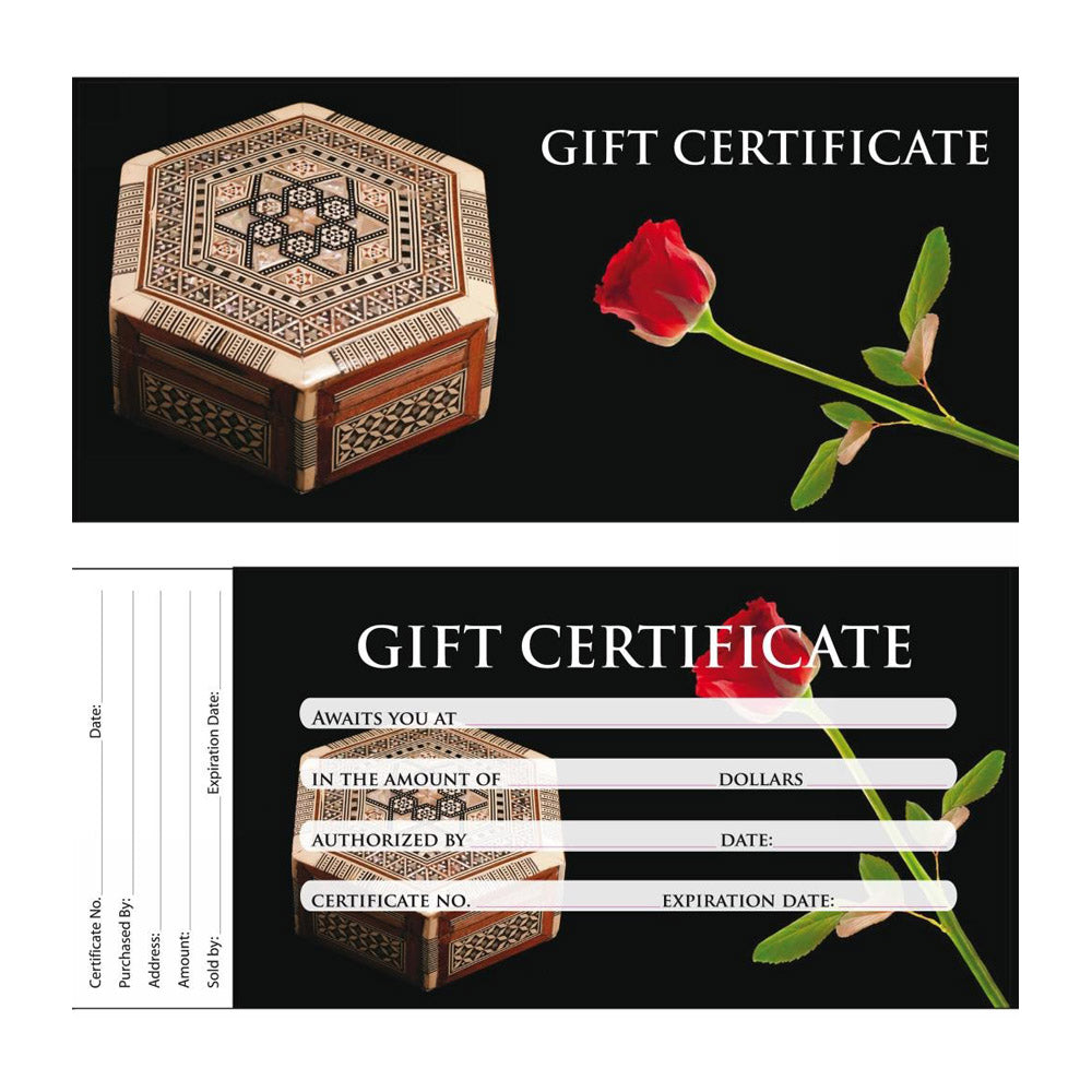 Gift Certificate - BeHappy Design GC103