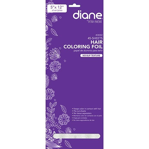 Diane By Fromm Feuille pour coloration 45 pqt 12,7 x 30,5 cm Argent #D8302