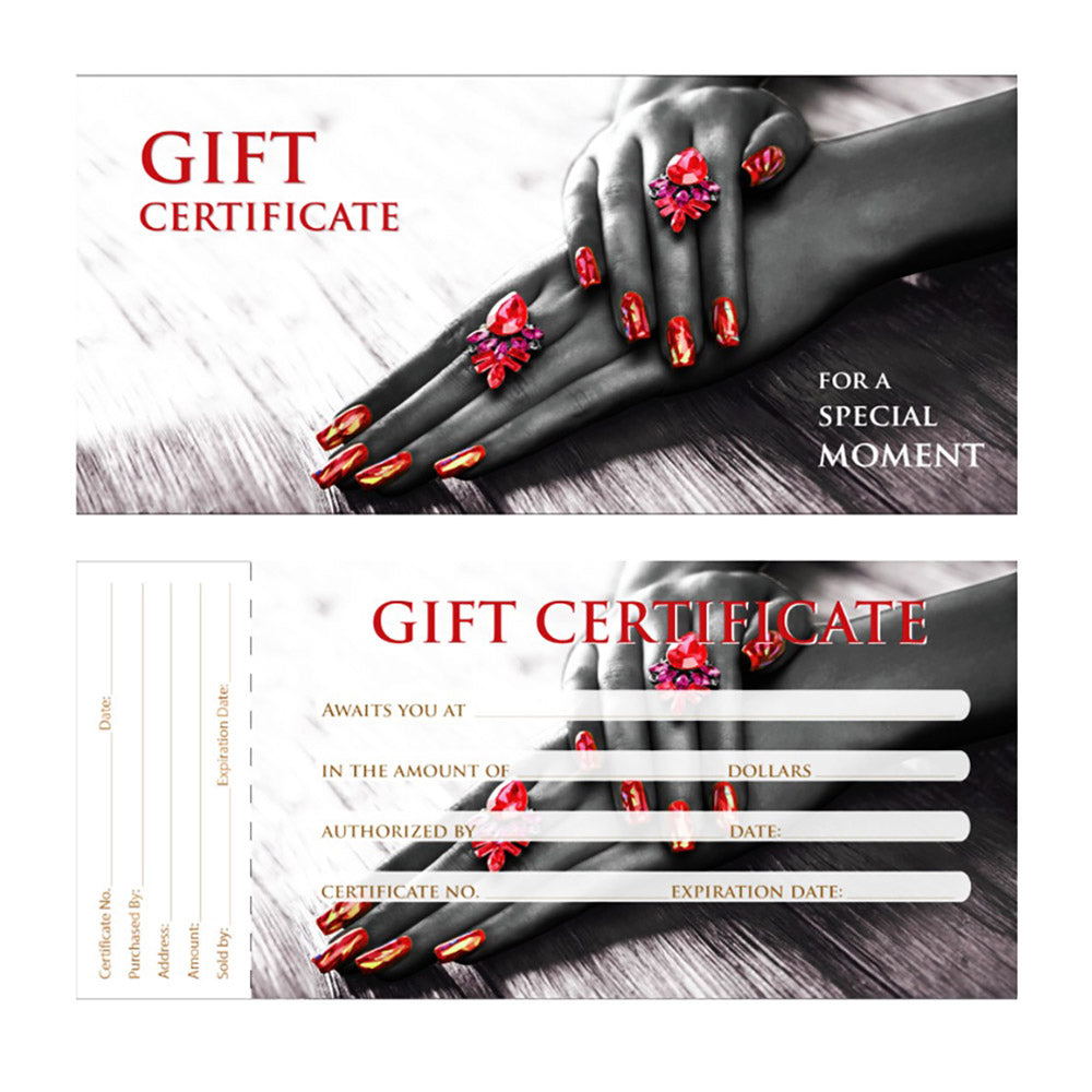 Gift Certificate 50PK GC121