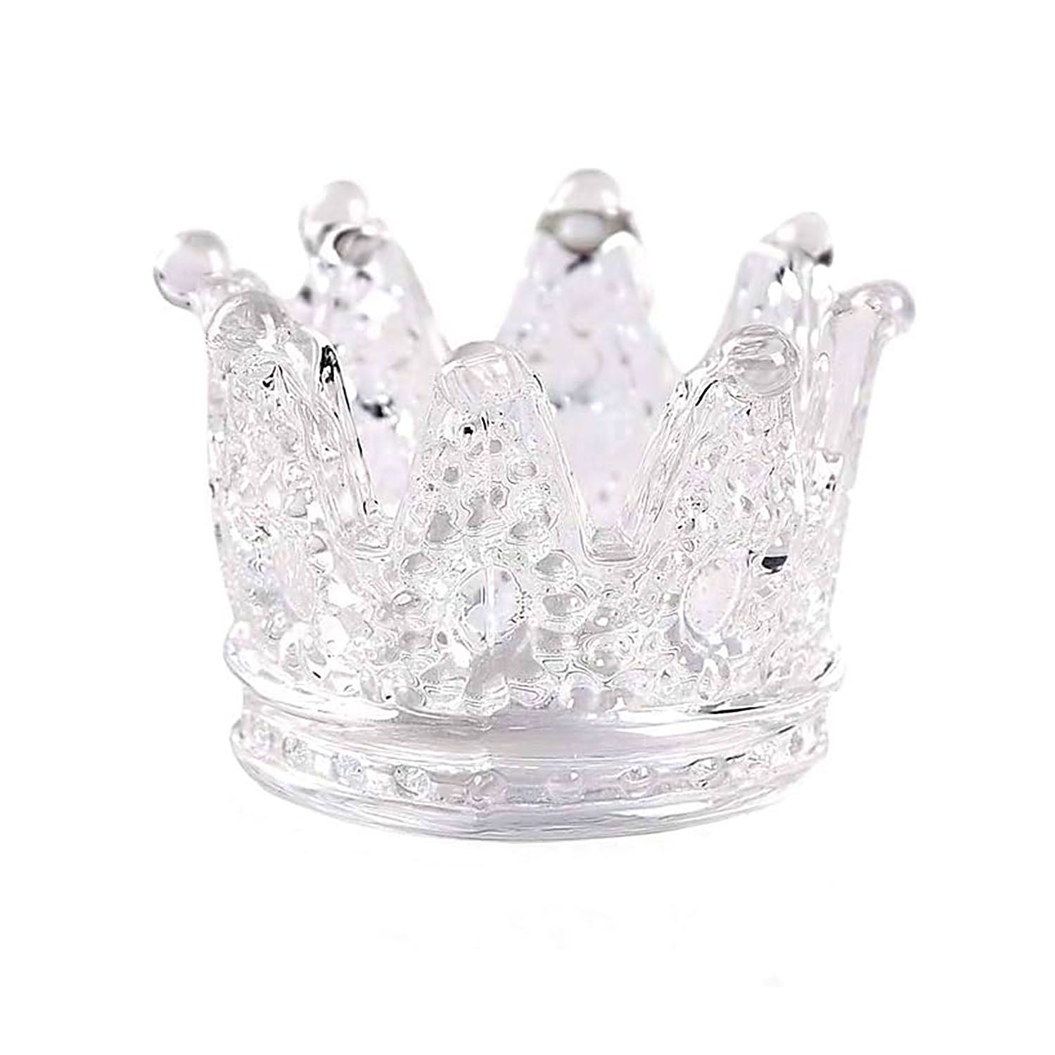 Glass Dappen Dish & Brush Holder GDD-2N1 00201
