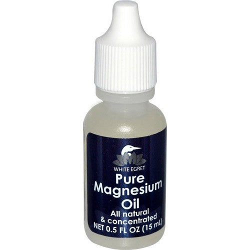 White Egret Pure Magnesium Oil 0.5 fl. oz. / 15ml MAG01